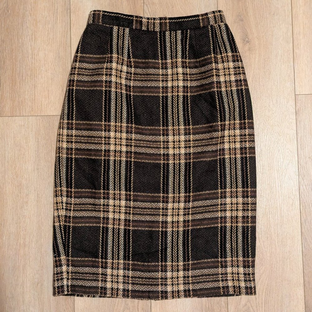 Worthington Wool Midi Skirt